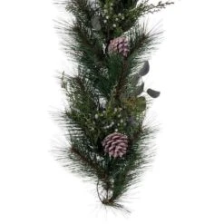Vickerman Unlit Artificial Christmas Swag Garland With Pine Cones (703540) -Roman Shop 703540longmd