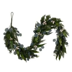 Vickerman Artificial Fern Berry Eucalyptus Garland (711873)