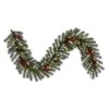 Vickerman Artificial Unlit Artificial Christmas Garland (718339) -Roman Shop 718346lg