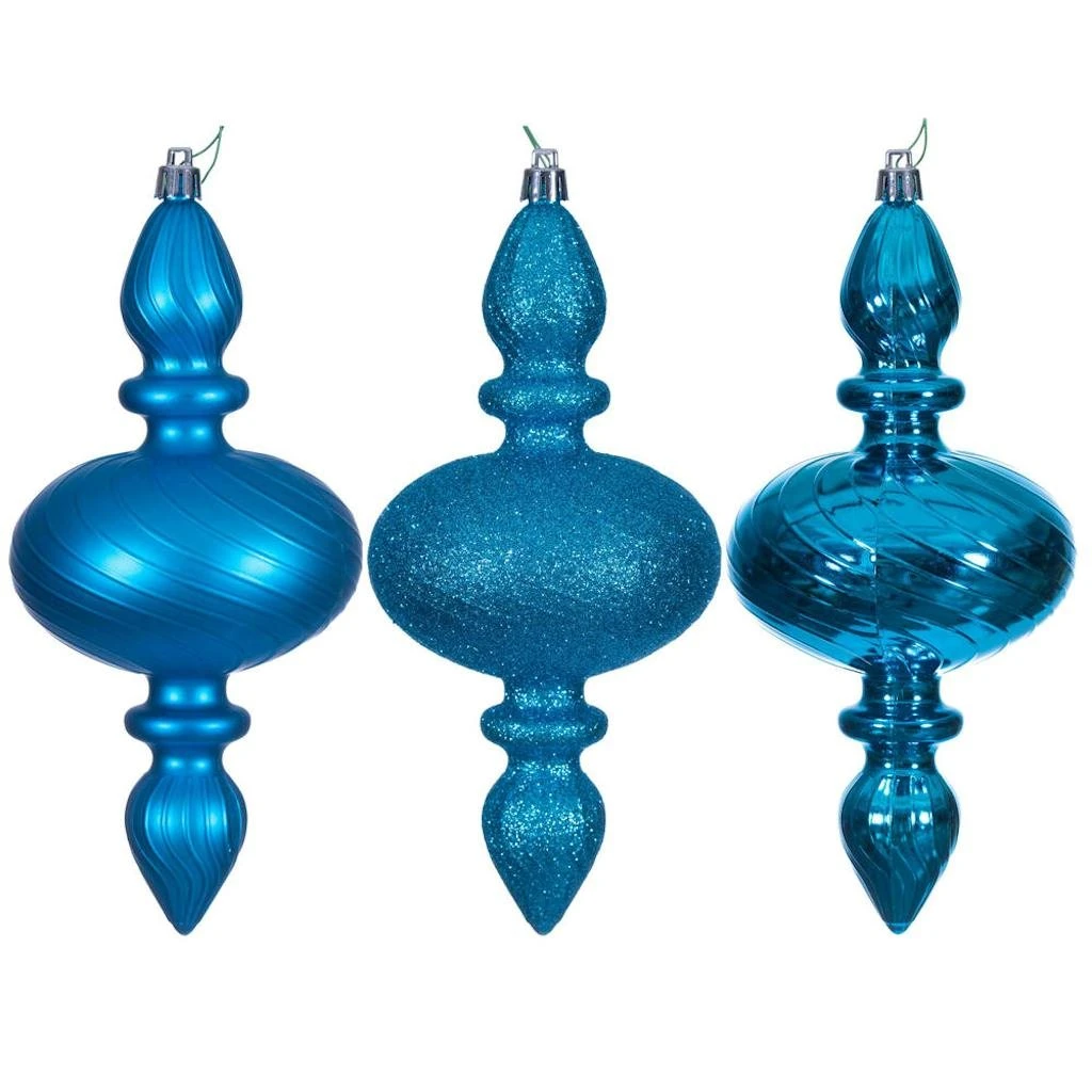 Vickerman Christmas Ornament Assortment (6 Pack) (732434) 3 Vickerman Christmas Ornament Assortment (6 Pack) (732434)