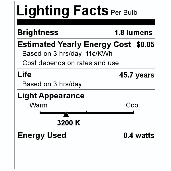 Sunlite LED Light Bulb (6 Pack) (80700) 5 Sunlite LED Light Bulb (6 Pack) (80700) - Image 3