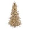 Vickerman Pre-Lit Christmas Tree (Includes On/Off Foot Switch) (28374) -Roman Shop Champagne20Firlg