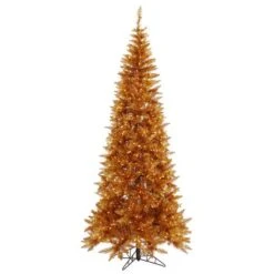Vickerman Pre-Lit Christmas Tree (Includes On/Off Foot Switch) (28413) -Roman Shop Copper20Slim20Firmd 2
