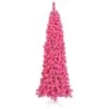 Vickerman Pre-Lit Christmas Tree (Includes On/Off Foot Switch) (28458) -Roman Shop Flocked20Pink20Pinelg 5