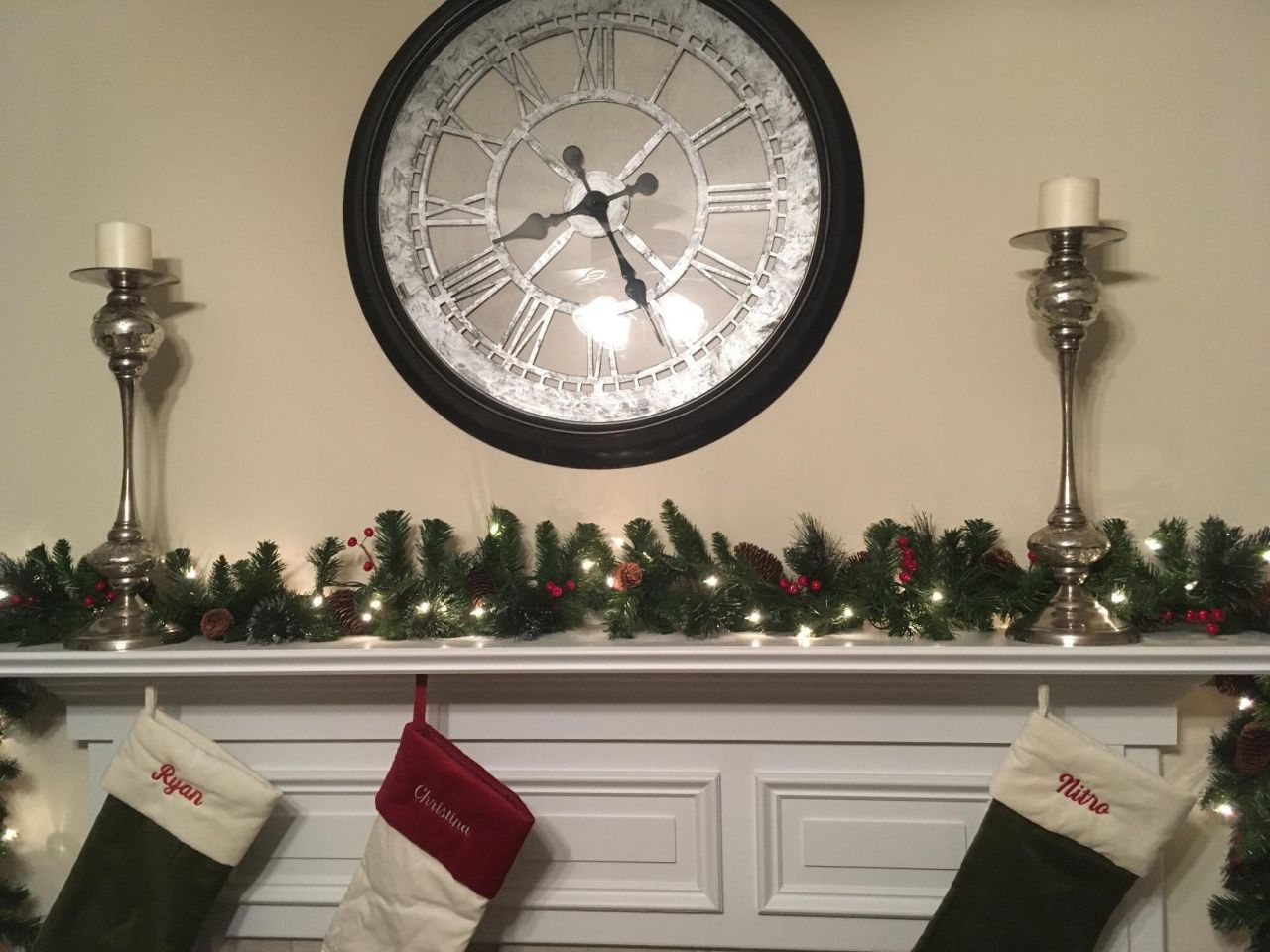 Roman Shop 28 Roman Shop -Roman Shop Pre Lit Artificial Christmas Garland