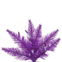 Vickerman Pre-Lit Christmas Tree (Includes On/Off Foot Switch) (28270) -Roman Shop Purple20Branchmd