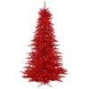 Vickerman Pre-Lit Christmas Tree (28331) -Roman Shop Tinsel20Red20Firlg 2